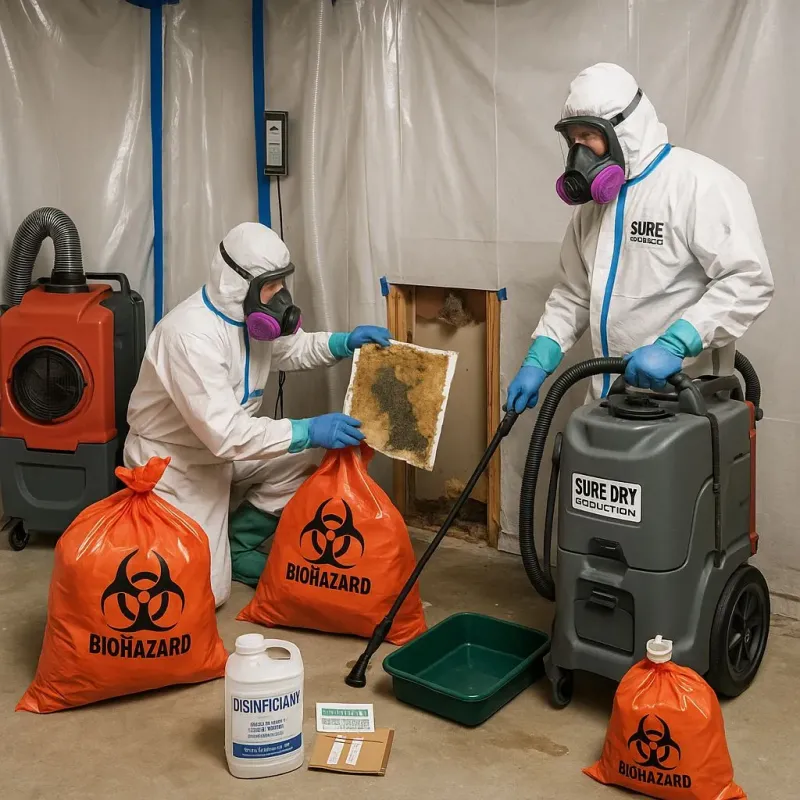 Contaminated Water Handling Protocols process in New Baltimore, MI