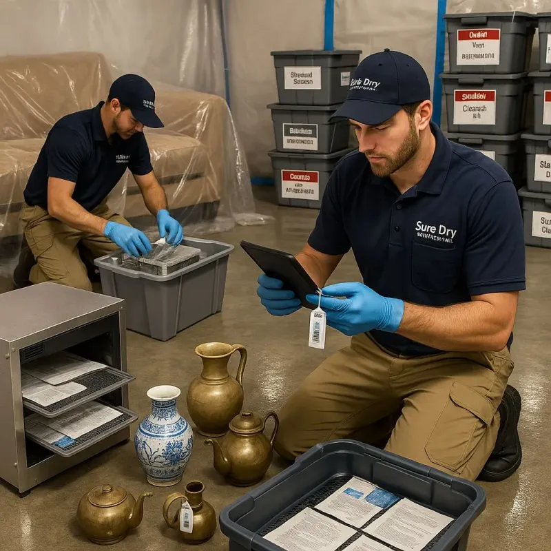 Content Protection and Restoration process in New Baltimore, MI